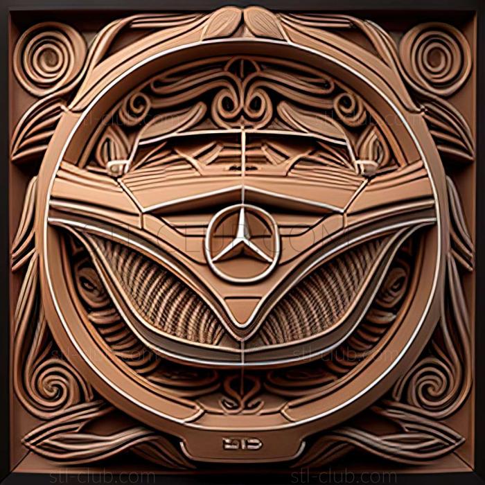 3D model Mercedes Benz EQB (STL)
